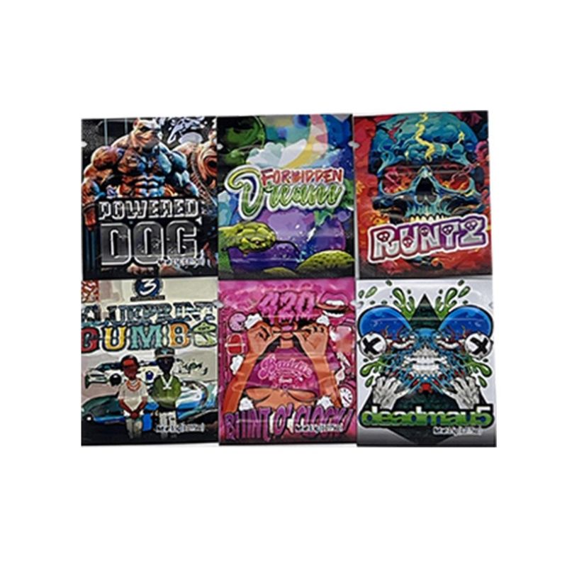 Forbidden Dream Strain Mylar Bags — Cannabis Packaging